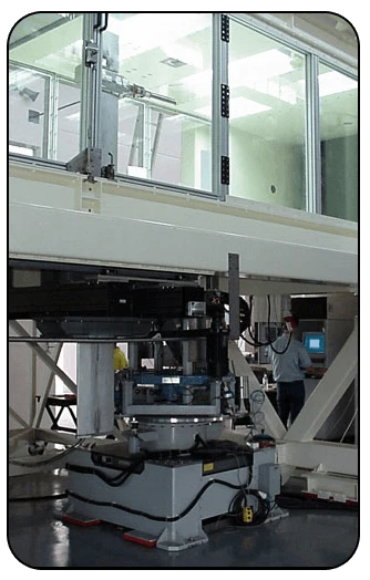 External Balance Installed Below Wind Tunnel